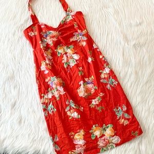 ASOS Red Floral Dress